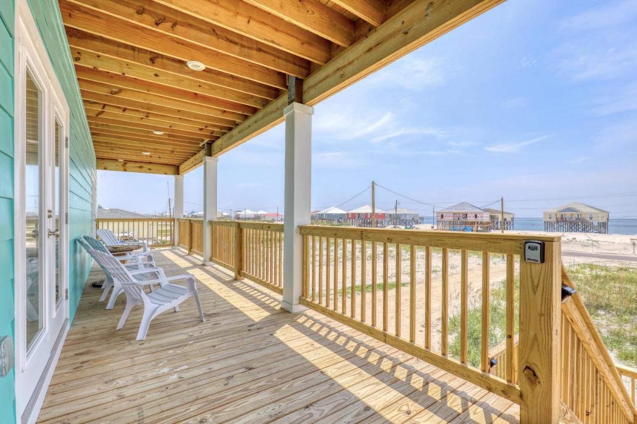 Salty Seahorse - Waterfront! Pet Friendly! Game Room, Pool Table, Beautiful Views - Room For The Whole Family Home Dauphin Island Esterno foto