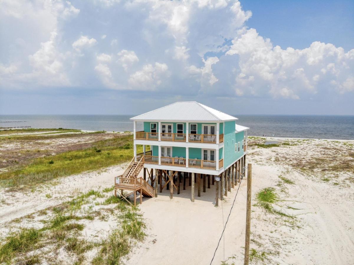 Salty Seahorse - Waterfront! Pet Friendly! Game Room, Pool Table, Beautiful Views - Room For The Whole Family Home Dauphin Island Esterno foto
